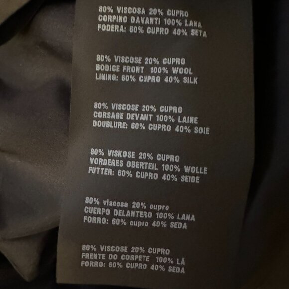 Prada Check Mouline & Velvet Sleeveless Dress, Black/Brown Womens Size 40 / 4 US - Picture 7 of 7